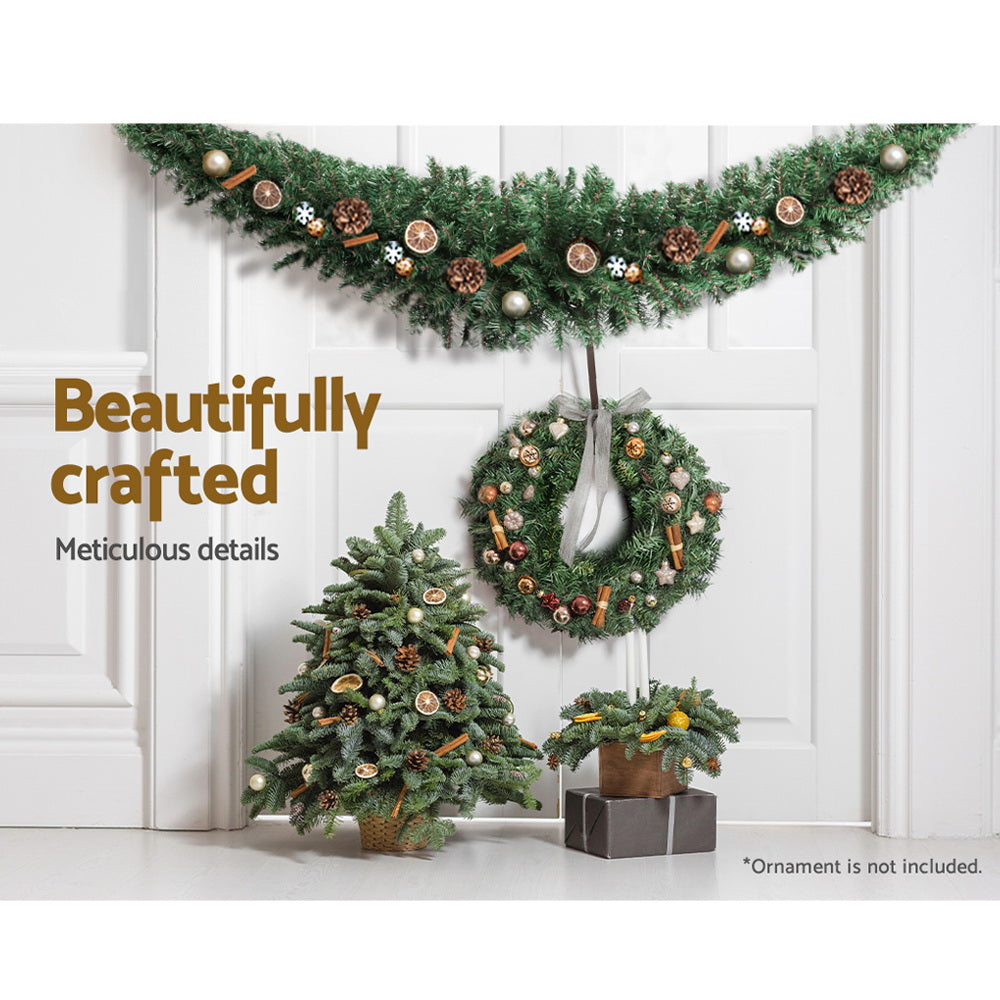 1.8m Christmas Garland Green