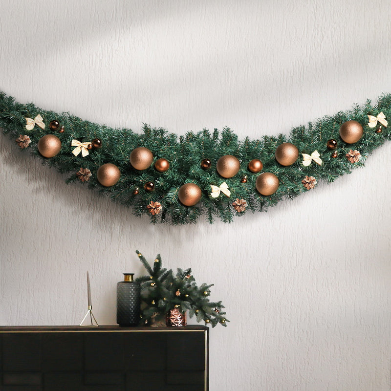 1.8m Christmas Garland Green