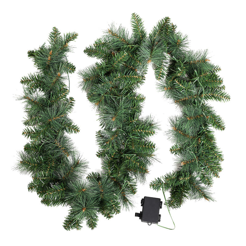 1.8m Christmas Garland with LED lights