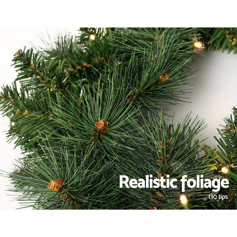 1.8m Christmas Garland with LED lights
