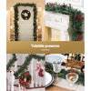 2.4m Christmas Garland with LED Lights