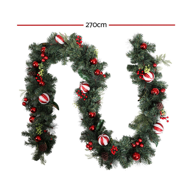 2.7m Christmas Garland