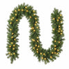 2.7M Pre-Lit Christmas Garland – 200 Tips & LED Lights