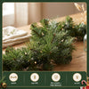 2.7M Pre-Lit Christmas Garland – 200 Tips & LED Lights