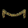3M Christmas Garland Pre-lit LED with Pine Cones Green