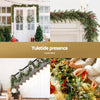 3M Christmas Garland Pre-lit LED with Pine Cones Green