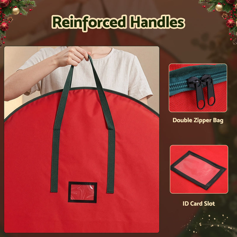 Christmas Wreath & Garland Storage Bag