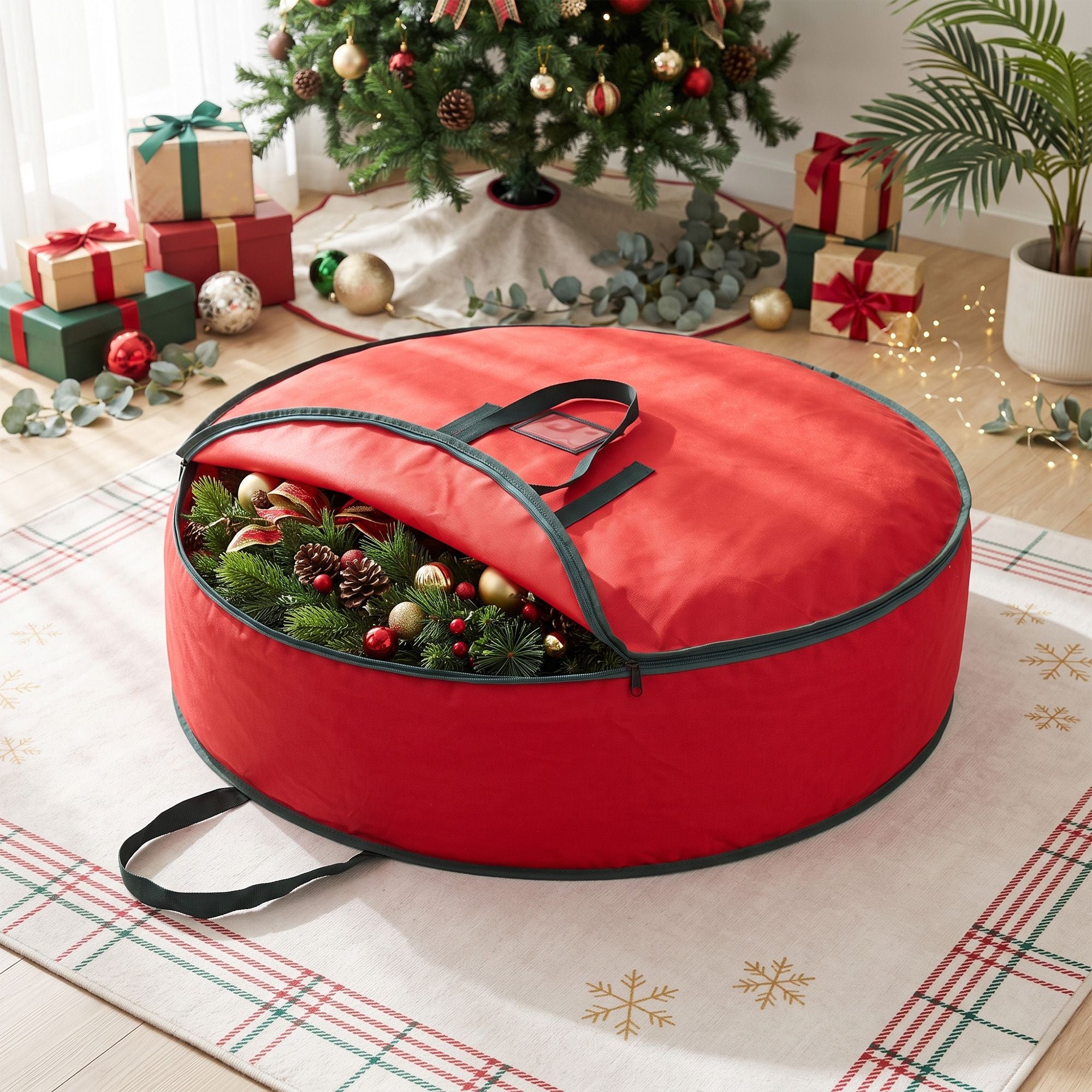 Christmas Wreath & Garland Storage Bag