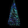 1.8m Optic Fibre LED Xmas Tree, 300 Tips