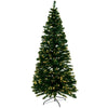 1.8m Christmas Tree Optic Fibre Warm White