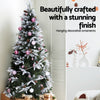 33pcs Christmas Tree Bauble Ornament Set Pink