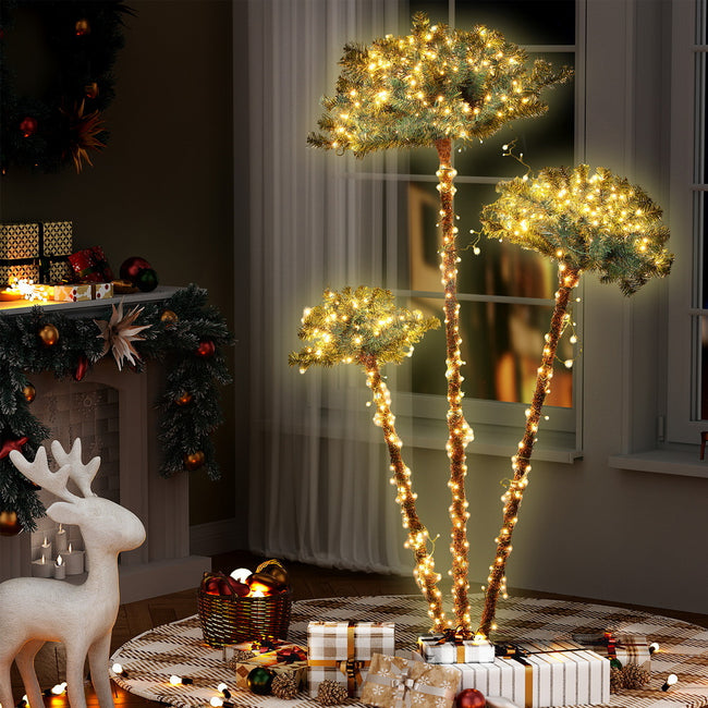 Christmas Tree 3-in-1 LED Xmas Palm Tree 1.2/1.5/1.8M
