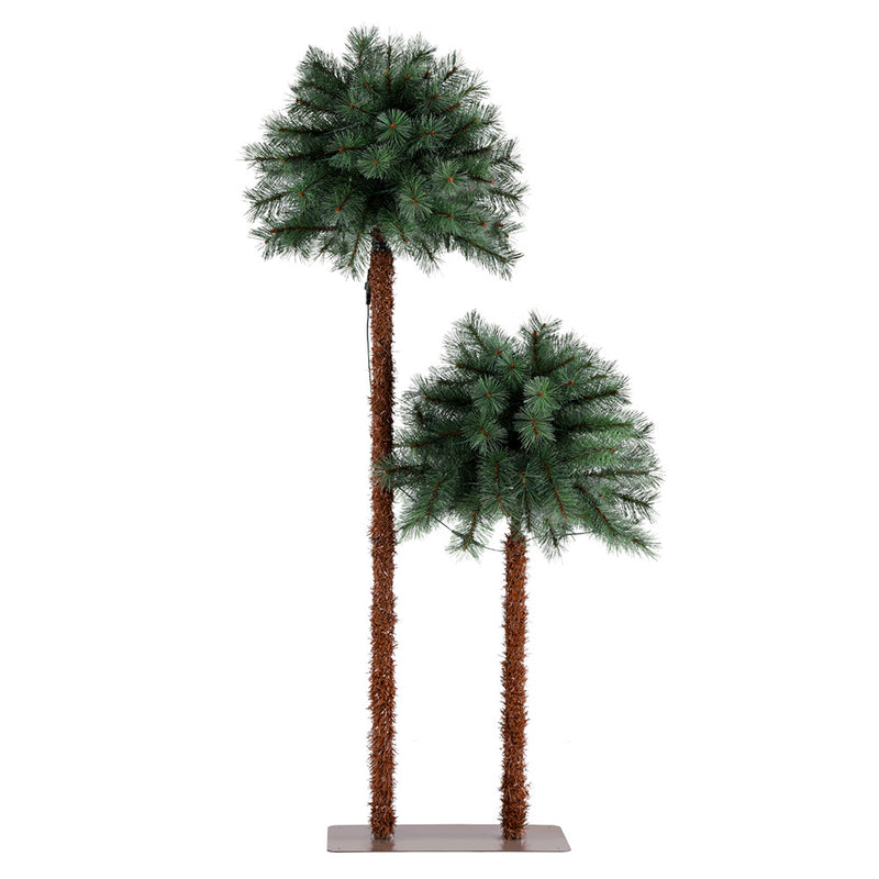 Christmas Tree 1.5+1m LED Xmas Palm Tree