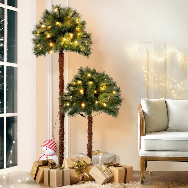 Christmas Tree 1.5+1m LED Xmas Palm Tree