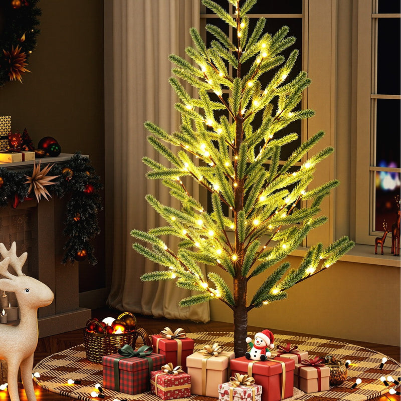 1.8M Pre-lit LED Christmas Tree 8 Modes