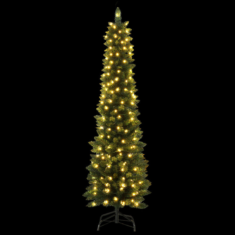 Christmas Tree 1.8m Pre-Lit 200 LED Lights