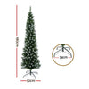 1.8m Xmas Tree Snowy 300 Tips