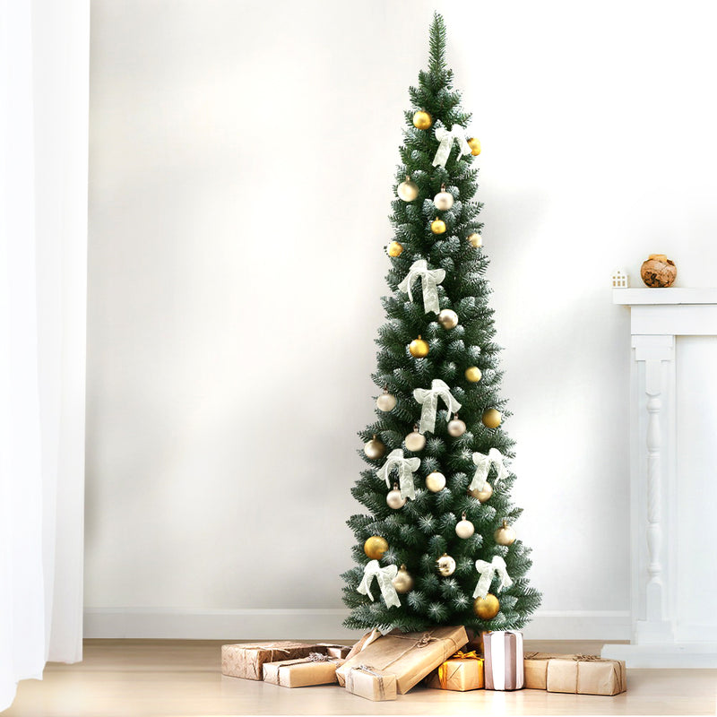 1.8m Xmas Tree Snowy 300 Tips