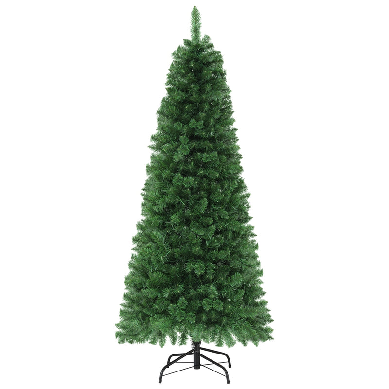 1.8M Pre-lit Christmas Tree 8 Mode Multi Colour 200 LED Light Xmas