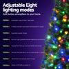1.8M Pre-lit Christmas Tree 8 Mode Multi Colour 200 LED Light Xmas