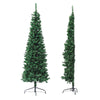 2.4m Pre-Lit Slim Pencil Christmas Tree
