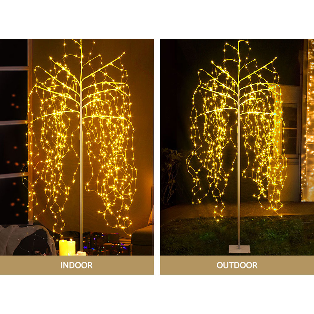 2.1M Christmas Tree 600 LED Solar