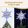 3D Christmas Tree Topper Star LED
