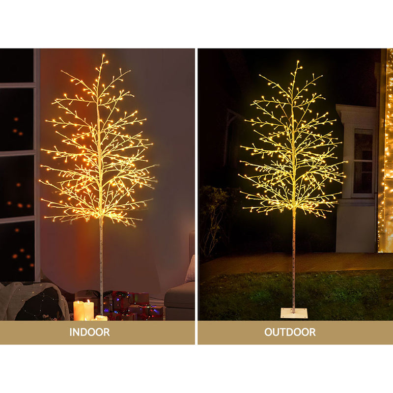 2.1M Christmas Tree 480 LED Solar