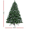 1.8m Snow-Frosted Fir Christmas Tree – 650 Tips