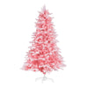 1.8m Pink Snow-Flocked Christmas Tree – 810 Tips