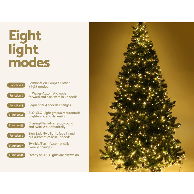 Christmas Tree 2.1m 1134 LEDs 8 Light Mode