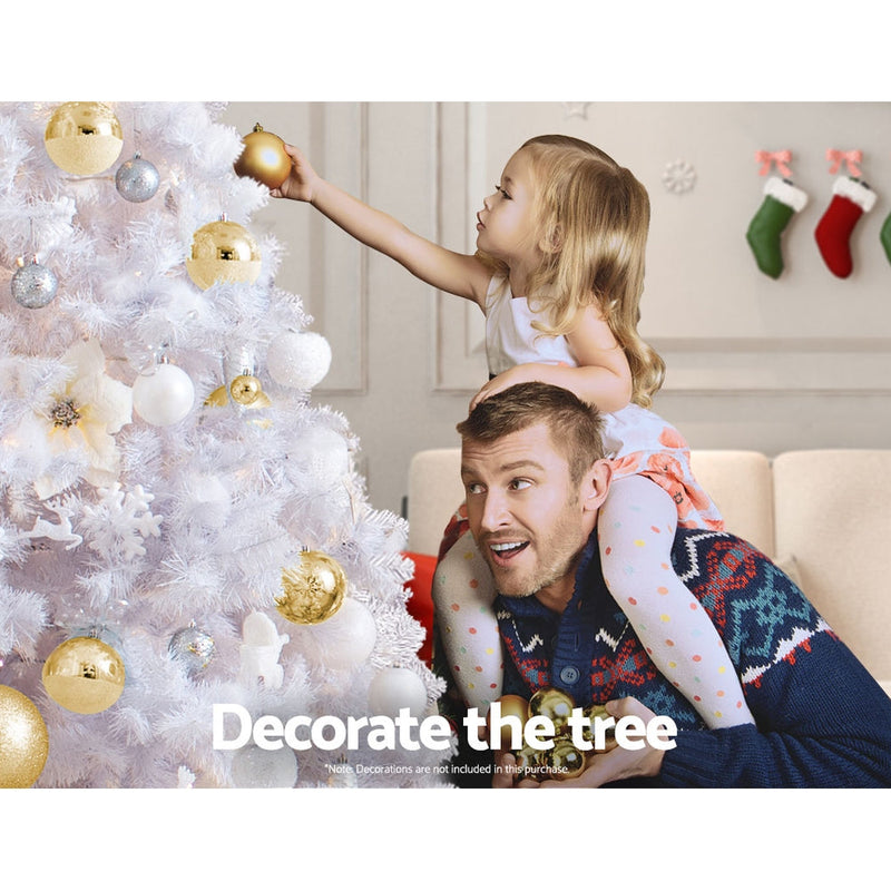 Christmas Tree 2.1m 1000 White Tips