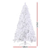 Christmas Tree 2.1m 500 LED White 1260 Tips