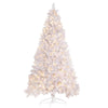2.1m White Pre-Lit Christmas Tree – 500 Warm LEDs