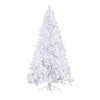2.1m White Pre-Lit Christmas Tree – 500 Warm LEDs