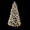 2.1m Snow-Flocked Christmas Tree – 500 Warm White LEDs