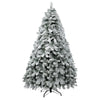2.4m Snow Flocked Xmas Tree 1165 Tips