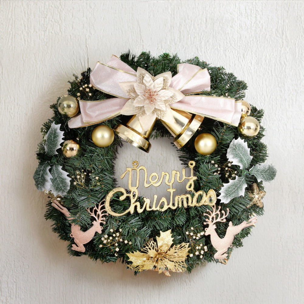 Christmas Wreath 60CM Garland Flowers Baubles