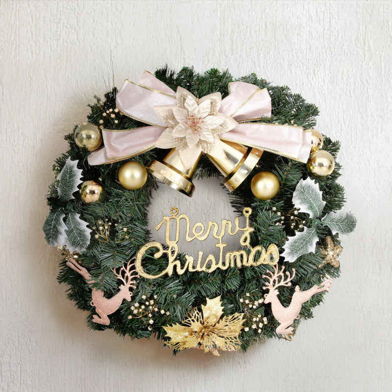 Christmas Wreath 60CM Garland Flowers Baubles