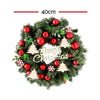 Christmas Wreath 40CM Garland With Baubles
