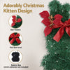 Christmas Cat Wreath Pre-lit 20 LED