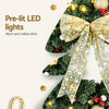 60CM LED Christmas Wreath with Berries & Garland Lights