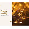3X6M Christmas Lights Curtain Light Warm White 600 LED
