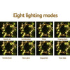 3X6M Christmas Lights Curtain Light Warm White 600 LED