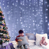 3X6M Christmas Lights Curtain Light Cool White 600 LED