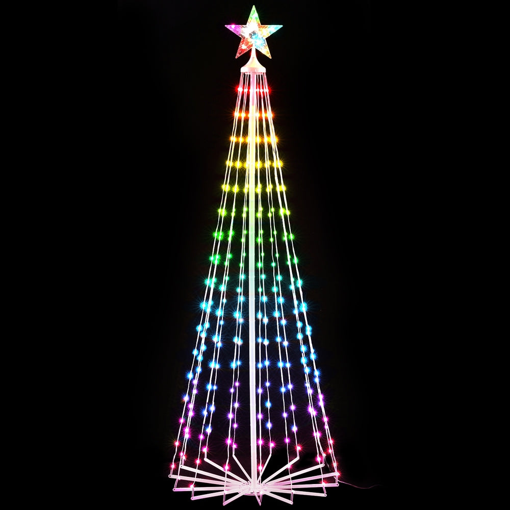 1.8M Christmas Tree 265 LED RGB