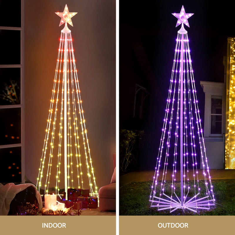 1.8M Christmas Tree 265 LED RGB