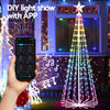 1.8M Christmas Tree 265 LED RGB