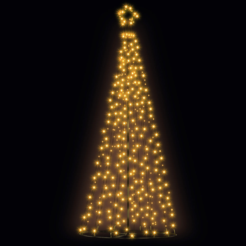 3.6M Christmas Tree LED Solar Warm