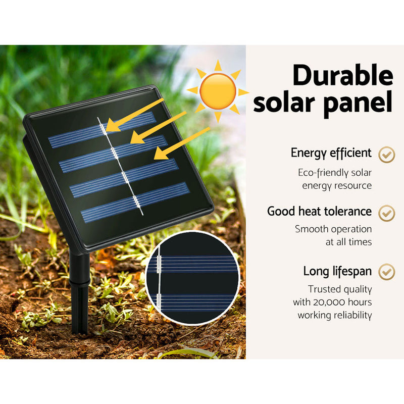 3.6M Christmas Tree LED Solar Warm